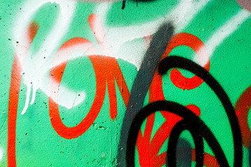 Street art - graffiti on the wall