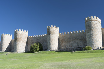 Avila (Castilla y Leon, Spain): walls