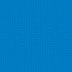 Classic meander seamless pattern.