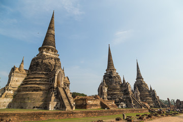 Fototapeta premium Wat Phra Si Sanphet temple in Ayutthaya