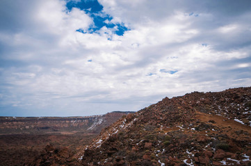 Naklejka premium Minas de san Jose in Teide National Park