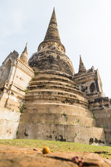 Wat Phra Si Sanphet temple in Ayutthaya