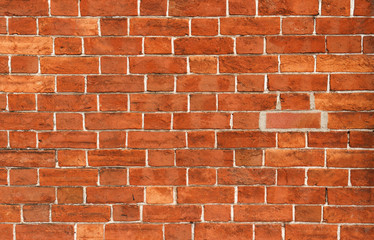 Red brick wall beckground