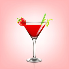 daiquiri strawberry cocktail