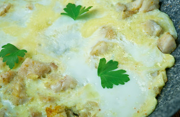 Fish Cake Omelette