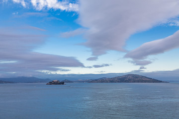 Early Morning Clouds in San Francisco Bay