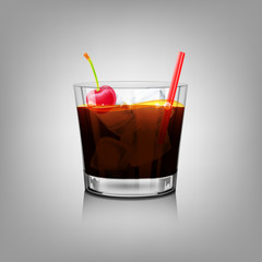 black russian cocktail