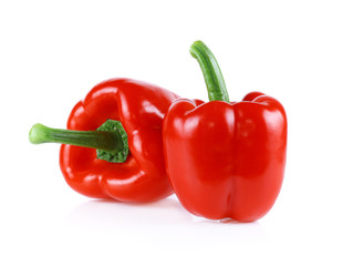 red pepper  isolate on white background