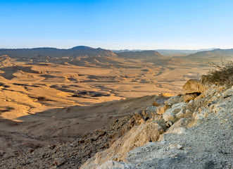 Sunset at Ramon Crater (Makhtesh)