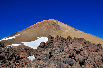 Peak of El Teide volcano, Tenerife, Spain