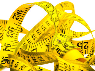 Centimeter of yellow color.