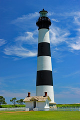 Lighthouses at the Outer Banks of North Carolina