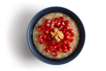 Traditional Turkish dessert ashure - Noah's Pudding