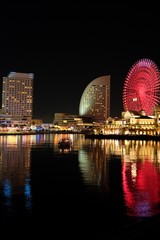 みなとみらいの夜景