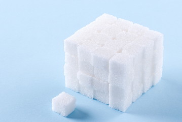 refined sugar cube