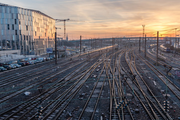 Naklejka premium Rails