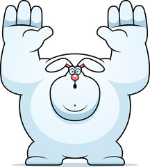 Cartoon Rabbit Surrender