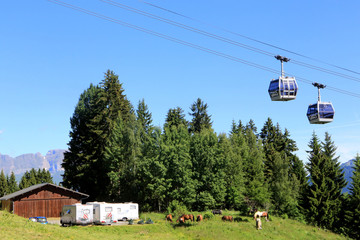 Remontées mécaniques. Le Bettex. Saint-Gervais-les-Bains. Lifts. The Bettex....