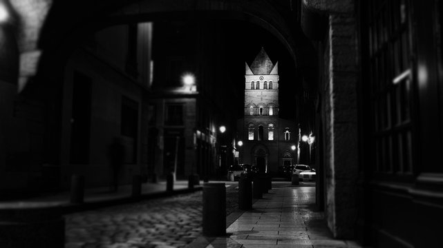 Balade nocturne à Lyon 