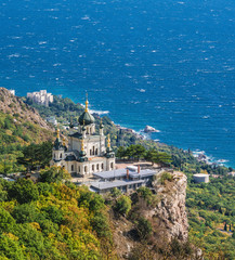The Church of Christ's Resurrection near Foros in Crimea