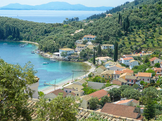 Fototapeta premium Corfu Overview