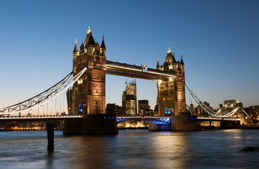 Fototapeta na wymiar Tower Bridge at London