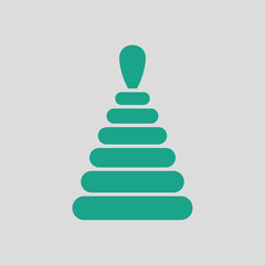 Pyramid toy ico