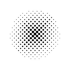 Halftone effects. Vector.