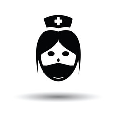 Nurse head icon