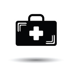 Medical case icon