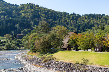 Fototapeta premium Traditional and Historical Japanese village Shirakawago