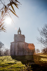 Chapelle Sainte-Croix de l'Abbaye de Montmajour près d'Arles