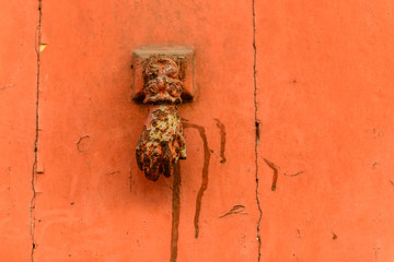 Bloody Door Knob Orange