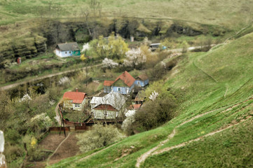  village among the hills