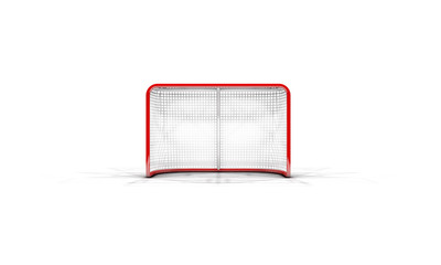 Naklejka premium Ice Hockey Goals