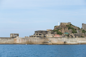 Gunkanjima island in Nagasaki city
