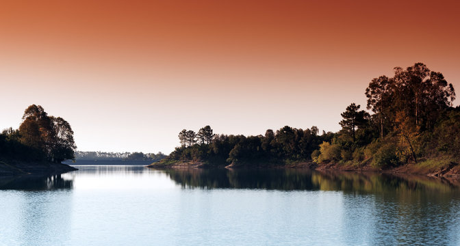 Alzitone réservoir d'eau  de Corse