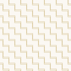 Line seamless background. Geometric ornament for elegant design in retro style. Universal pattern for wallpapers, textiles, fabrics, wrapping papers, packaging boxes etc