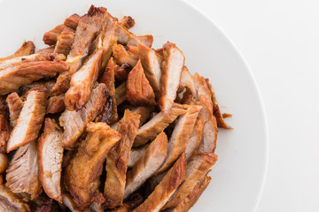 fried beef with garlic