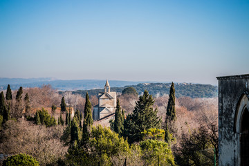 Chapelle Sainte-Croix de l'Abbaye de Montmajour près d'Arles