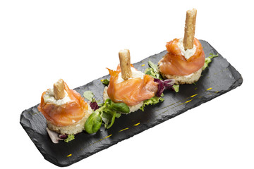 Salmon starters
