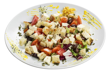 Tomatoes and cheese salad