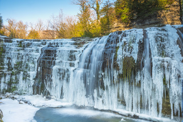 cascade gelée
