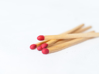 Red tip matches