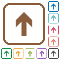 Up arrow simple icons