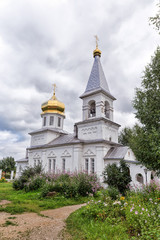 Fototapeta na wymiar All Saints Church. Convent. Perm Krai. Russia