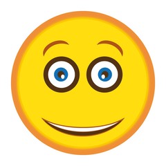 Smiley, emoji illustration vector