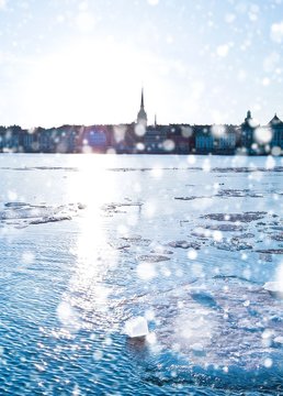 Stockholm en hiver, Suède