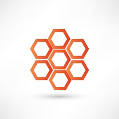 Honey icon vector