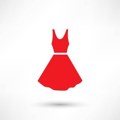 Dress vector icon